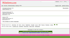 Desktop Screenshot of datings.com