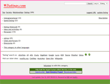 Tablet Screenshot of datings.com